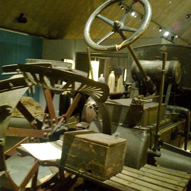Museotraktorin ratti